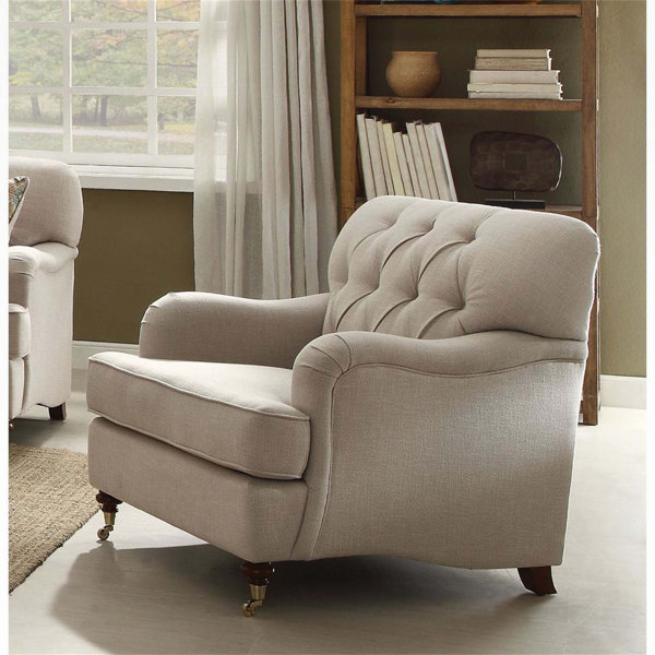 Charlton Home Jaelyn Upholstered Armchair Wayfair   Jaelyn Upholstered Armchair 